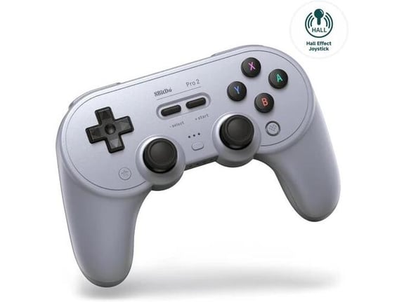 8BitDo Bežični Gamepad Pro 2 BT/2.4Ghz/Multi platform/Vibracija/Hall Effect/TMR