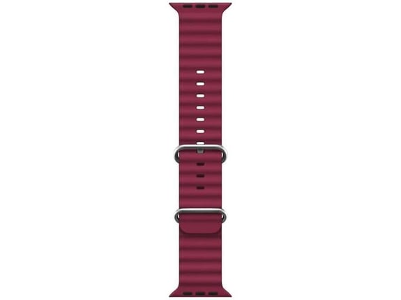 Narukvica za pametni sat Ocean Band Apple Watch 44mm-49mm crvena