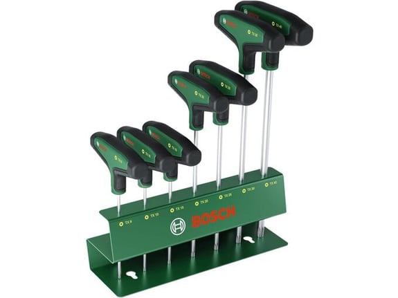 Bosch T-ručica Torx Hobi set 7 delova