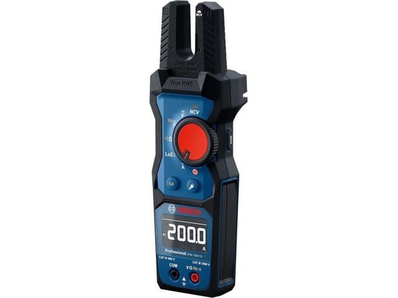 Bosch Multimetar GFM 1000-15+MH1 Klešta multimetar 1000V 200A True RMS NCV LCD