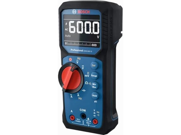 Bosch Multimetar GDM 600-15 Digitalni 600V 10A True RMS LCD