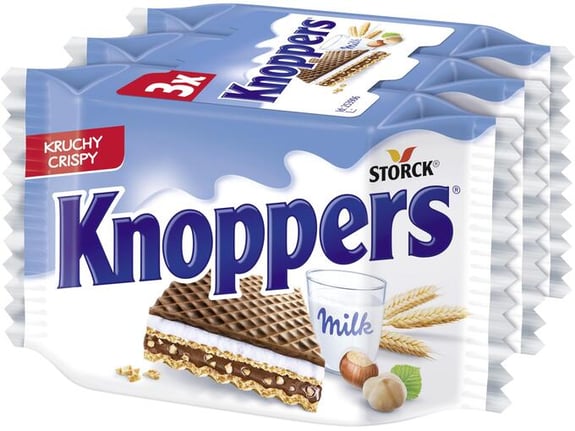 Knoppers Vafl 3x25g