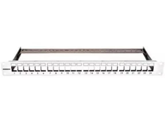 Schrack Patch panel 19" 1U za 24 modula HSER0240GS