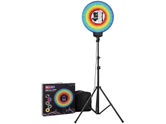 RGB LED lampa MJ321 sa držačem za mobilni telefon