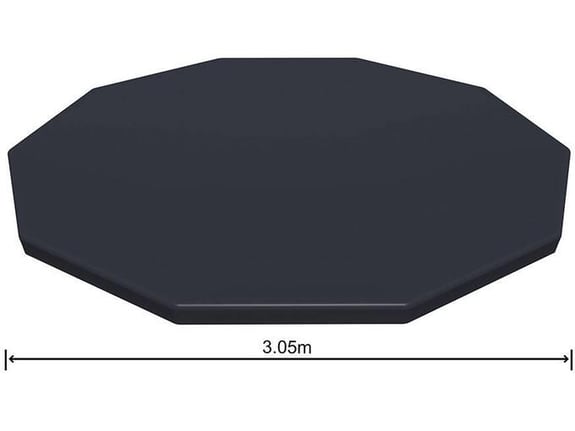Bestway Prekrivač za bazen 3.05m, Crni