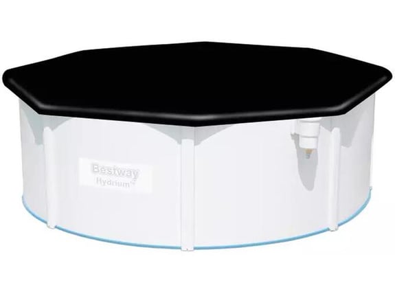 Bestway Prekrivač za bazen 3.96 m, Crni