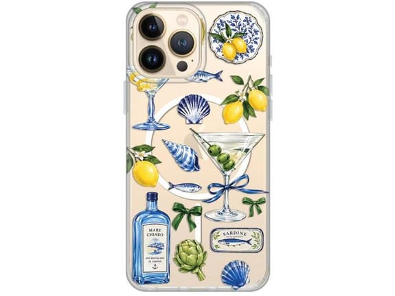 Maska za telefon iPhone 13 Pro Max Mediterranean Martini Print MagSafe