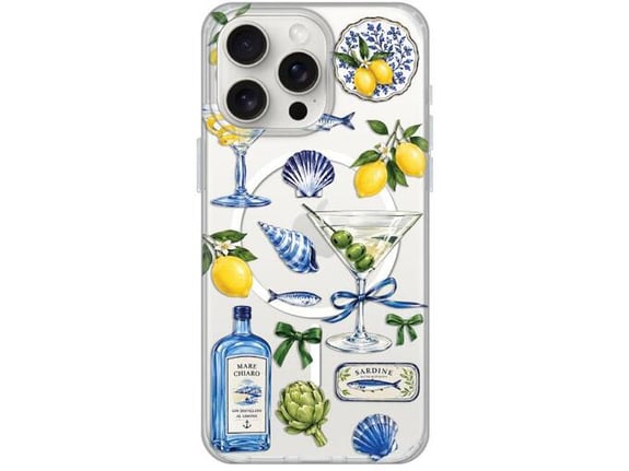 Maska za telefon iPhone 15 Pro Max Mediterranean Martini Print MagSafe