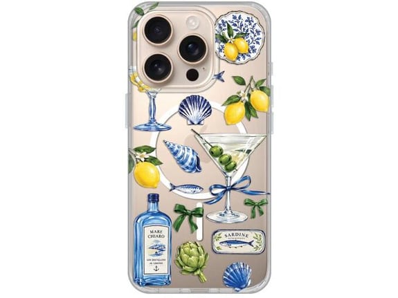 Maska za telefon iPhone 16 Pro Mediterranean Martini Print MagSafe