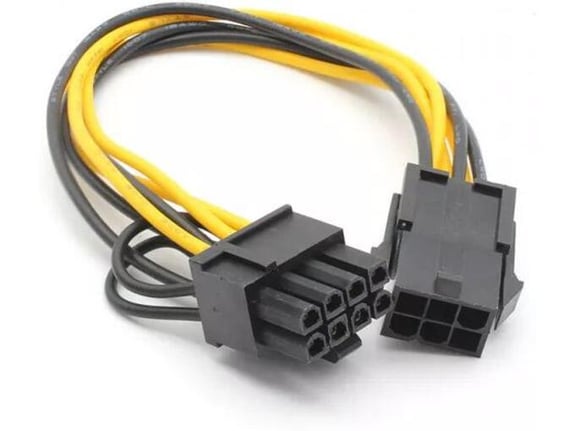 PCI-E kabl 6 na 8 pina