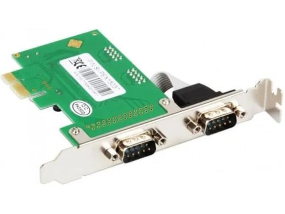 E-Green PCI Express kontroler RS232 2-port DB-9