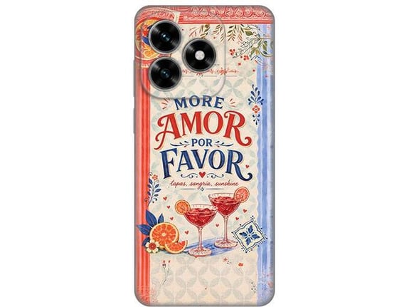 Maska za telefon Honor X5c Plus Silikonska Print Skin