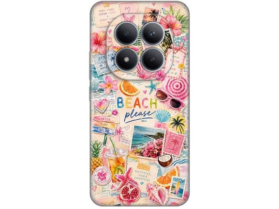 Maska za telefon Xiaomi Redmi Note 15 Pro Plus 5G Silikonska Print Skin