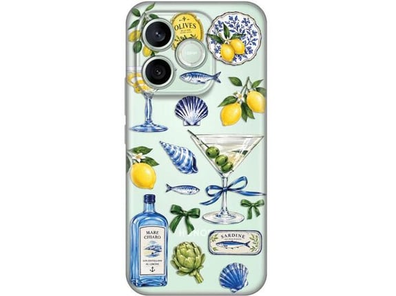 Maska za telefon Honor 600 Lite Silikonska Print