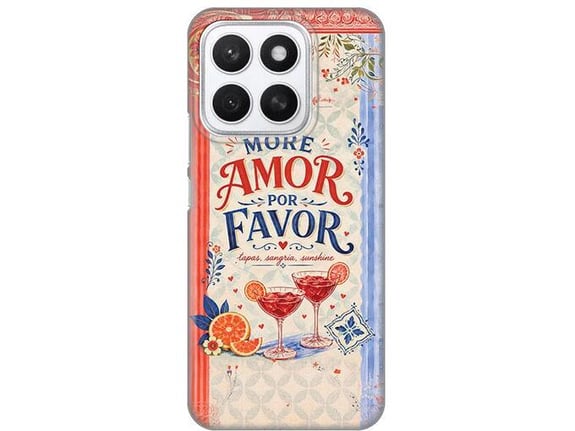 Maska za telefon Honor X8c Silikonska Print Skin