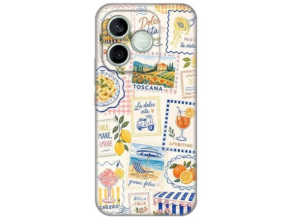 Maska za telefon Honor 600 Lite Silikonska Print