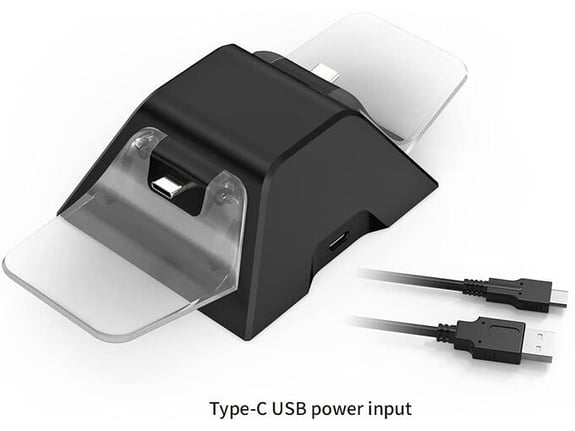 Dobe Punjač za PS5 kontrolere TP5-0528 dual crni