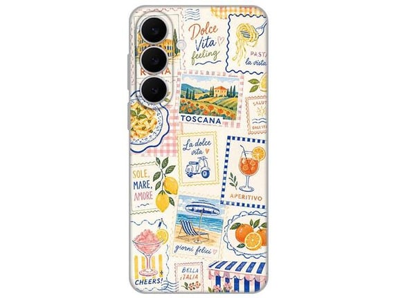 Maska za telefon Samsung Galaxy S25 Fe Silikonska Print