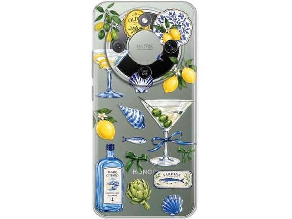 Maska za telefon Honor Magic 8 Lite Silikonska Print