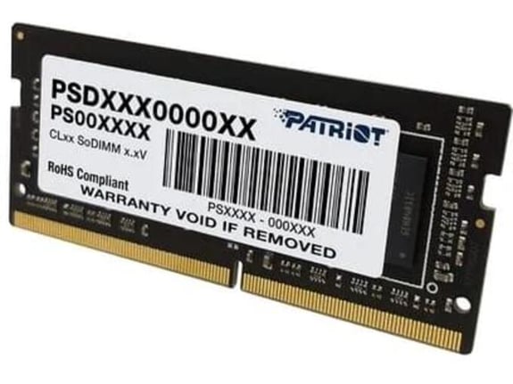 Patriot RAM memorija za laptop PSD48G320081S DDR4 8GB 3200MHz