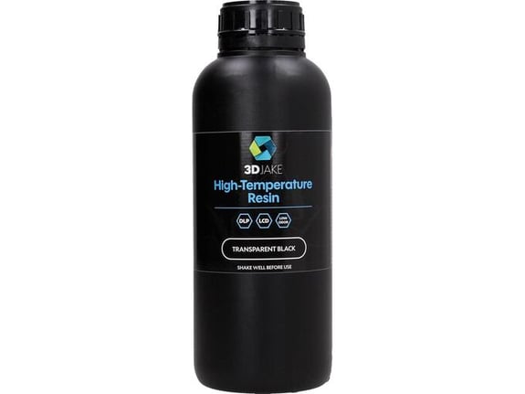 3DJAKE Smola za 3D štampač High-Temperature Resin Transparent Black