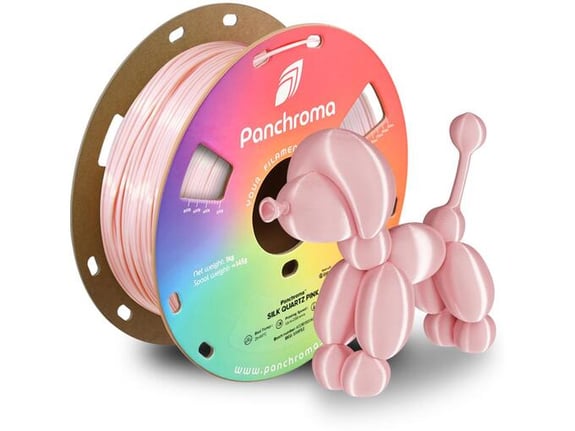 Polymaker Filament za 3D štampač Panchroma PLA Silk Quartz Pink