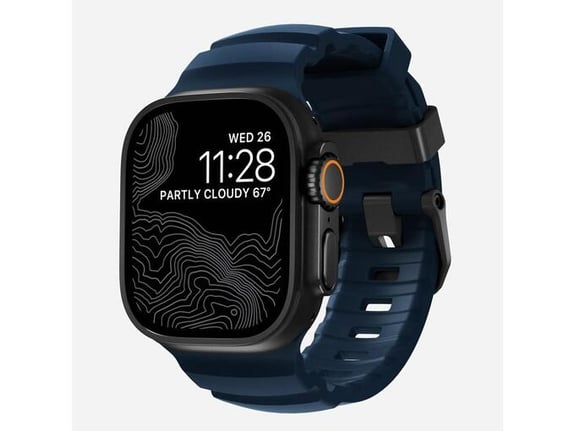 Narukvica za pametni sat Nomad Rocky Point Apple Watch 44mm-46mm,49mm crna plava