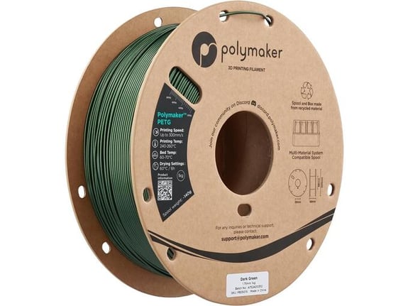 Polymaker Filament za 3D štampač PETG Dark Green