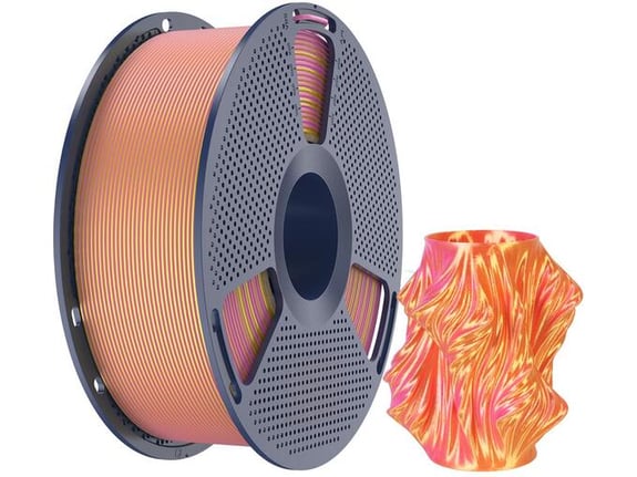 Sunlu Filament za 3D štampač Silk PLA+ Dual Color Pink Gold