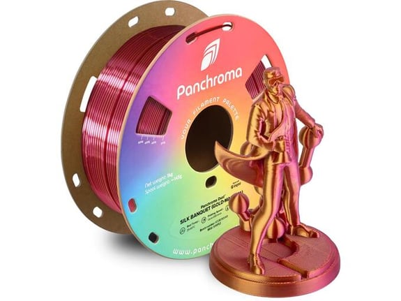 Polymaker Filament za 3D štampač Panchroma PLA Dual Silk Banquet
