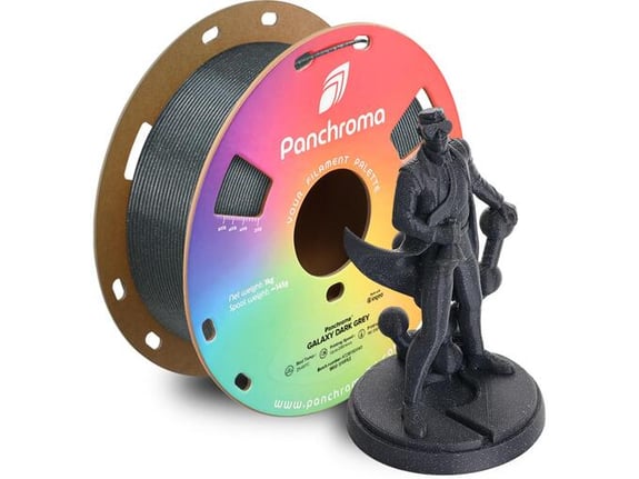 Polymaker Filament za 3D štampač Panchroma PLA Galaxy Dark Grey