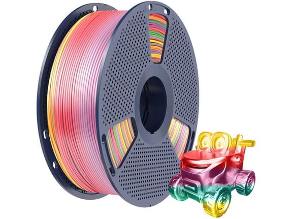 Sunlu Filament za 3D štampač Silk PLA+ Rainbow-01