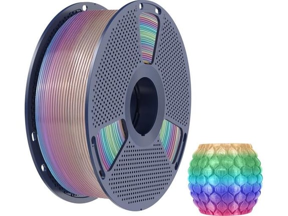 Sunlu Filament za 3D štampač PLA Transparent Rainbow-04