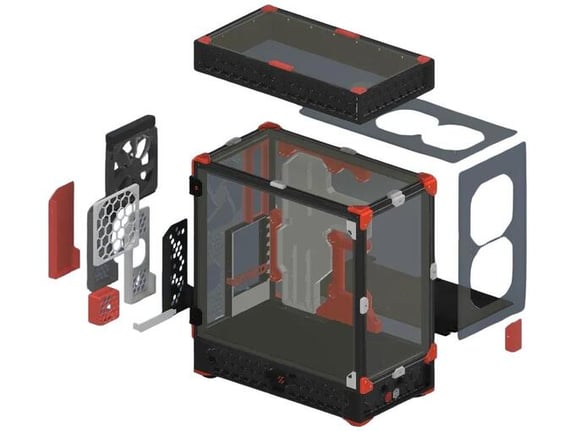 LDO Motors Pribor za alate Voron PC Case Kit