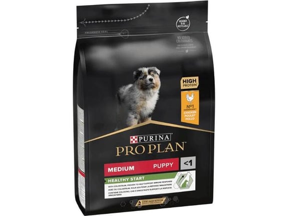 Purina Pro Plan Dog Medium Puppy Piletina - 3 kg