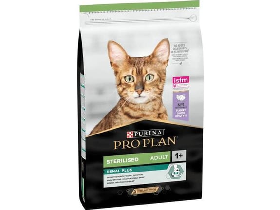 Purina Pro Plan Cat Sterilised Renal Ćuretina - 10 kg