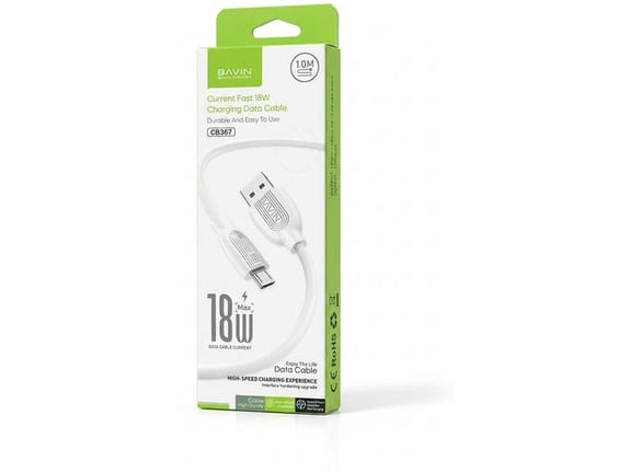 Bavin USB kabl CB367 USB-A na Micro USB 1 m