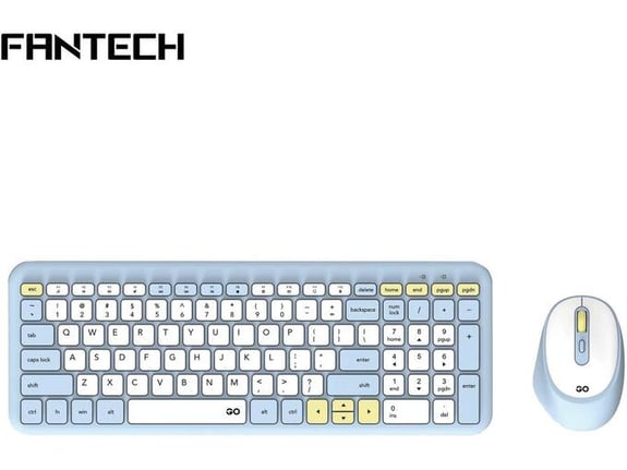 Fantech Bežični komplet tastatura i miš WK-901 GO plavi