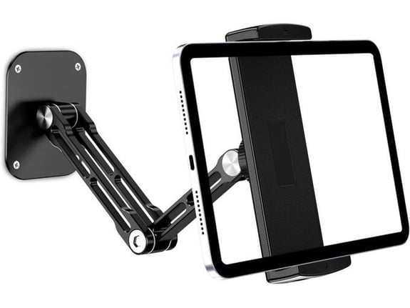 Zidni držač za mobilni telefon/tablet crni
