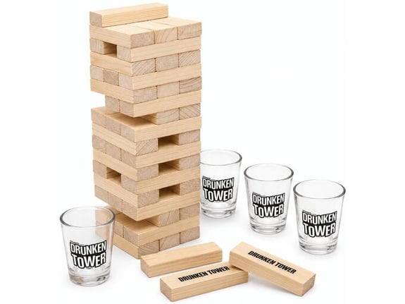 Drunken Tower društvena igra za odrasle, 21+