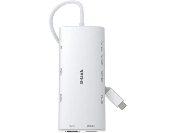 D-Link USB hub DUP-A01 10 portova USB-C
