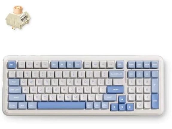 Mchose Bežična Bluetooth Gaming tastatura K99 V3