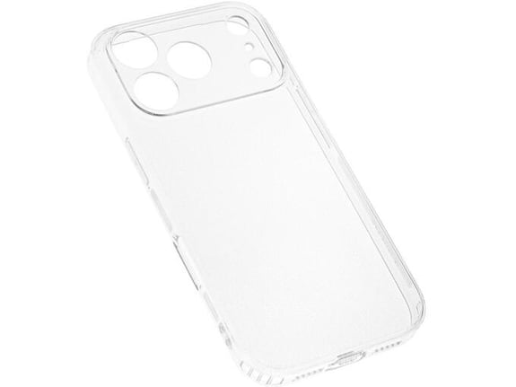 Maska za telefon iPhone 17 Pro Max Silikonska Transparentna Ultra Thin with pluggy