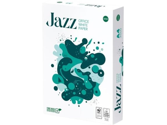 Papir Fotokopir Jazz A4/75g m2/ 500 Lista za laser, inkjet i fotokopir mašine Ris papira