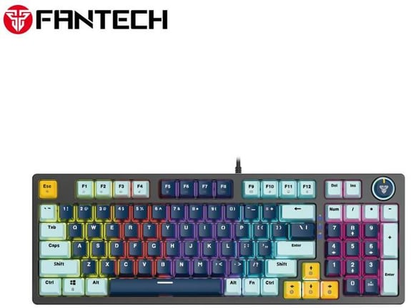 Fantech Gaming tastatura MK890V2 Atom MK96 Navy Rosie switch