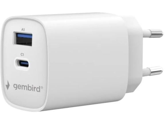 Gembird Adapter TA-UC-1A1C-PD45-01-W Adapter za punjenje 45 W
