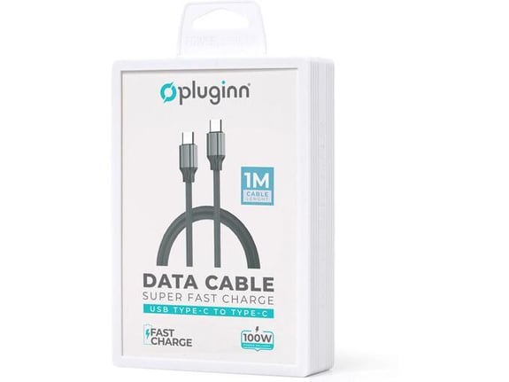 USB kabl Pluginn fast PD 100 W USB-C na USB-C 1 m