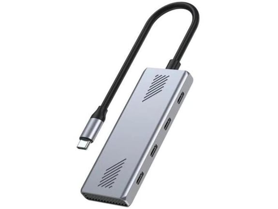 Gembird USB hub UHB-CM-U310-C4-01 4 porta USB-C USB 3.2