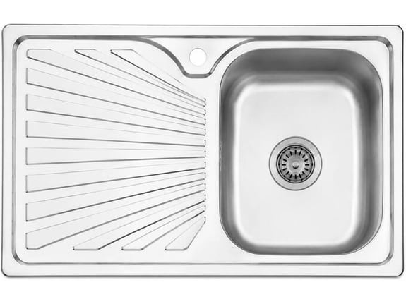 Sudopera 24709-D jednodelna sa oceđivačem 760x450mm