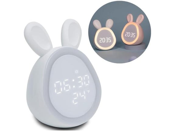 Deciji digitalni sat Bunny beli